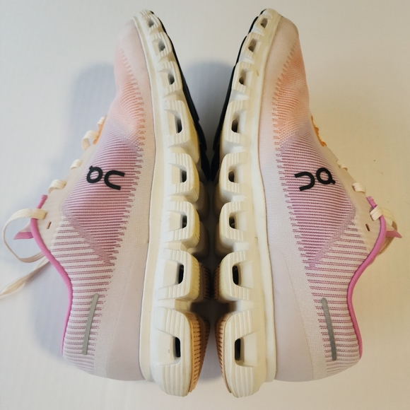 ON Cloud 6 Push SneakerTangerine & Raspberry, Women Size 11 - Picture 9 of 16